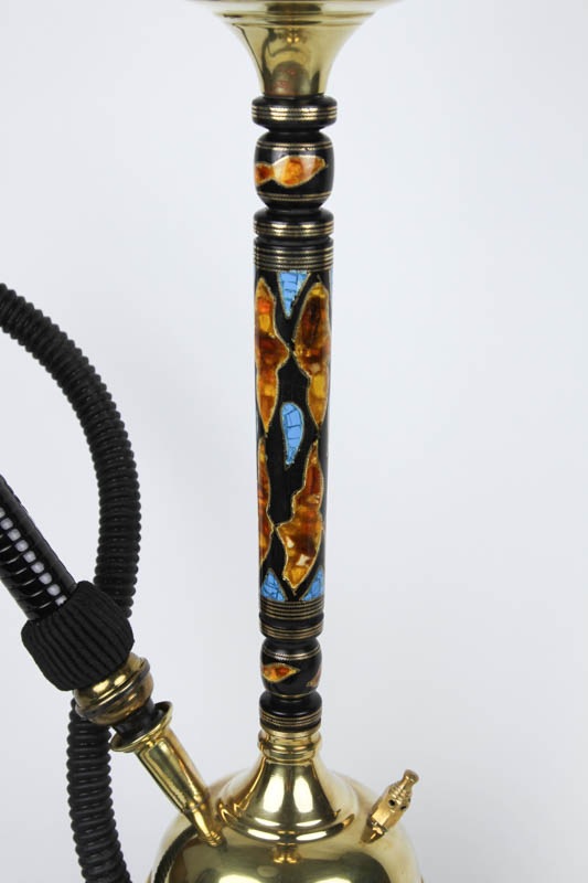 LIMITED EDITIONFarida Hookahs  Real Turquoise Ebony Stem A եաꥢ륿ܥˡ(ɡ﫥ƥ 70cm