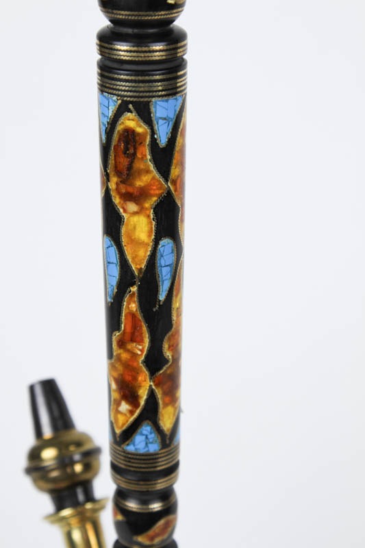 LIMITED EDITIONFarida Hookahs  Real Turquoise Ebony Stem A եաꥢ륿ܥˡ(ɡ﫥ƥ 70cm