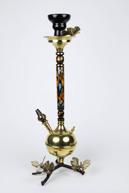 LIMITED EDITIONFarida Hookahs  Real Turquoise Ebony Stem A եաꥢ륿ܥˡ(ɡ﫥ƥ 70cm