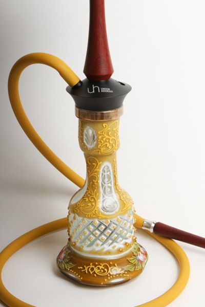 ��NEW��UNION Hookah��Sleek"��˥���ա���"���꡼���ɡ�African Padauck&3D Base��55cm