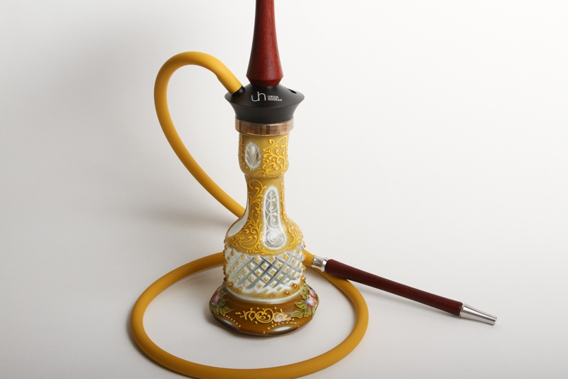 ��NEW��UNION Hookah��Sleek"��˥���ա���"���꡼���ɡ�African Padauck&3D Base��55cm