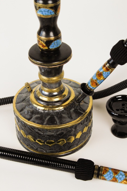 LIMITED EDITIONFarida Hookahs Real Turquoise Ebony Stem B եաꥢ륿ܥˡ(ɡ﫥ƥ  65cm