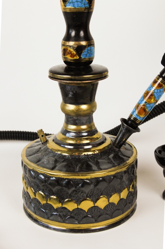 LIMITED EDITIONFarida Hookahs Real Turquoise Ebony Stem B եաꥢ륿ܥˡ(ɡ﫥ƥ  65cm