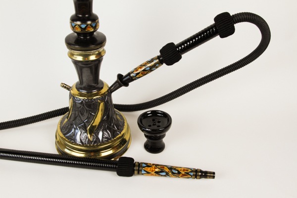 LIMITED EDITIONFarida Hookahs Real Turquoise Ebony StemCեաꥢ륿ܥˡ(ɡ﫥ƥ   75cm