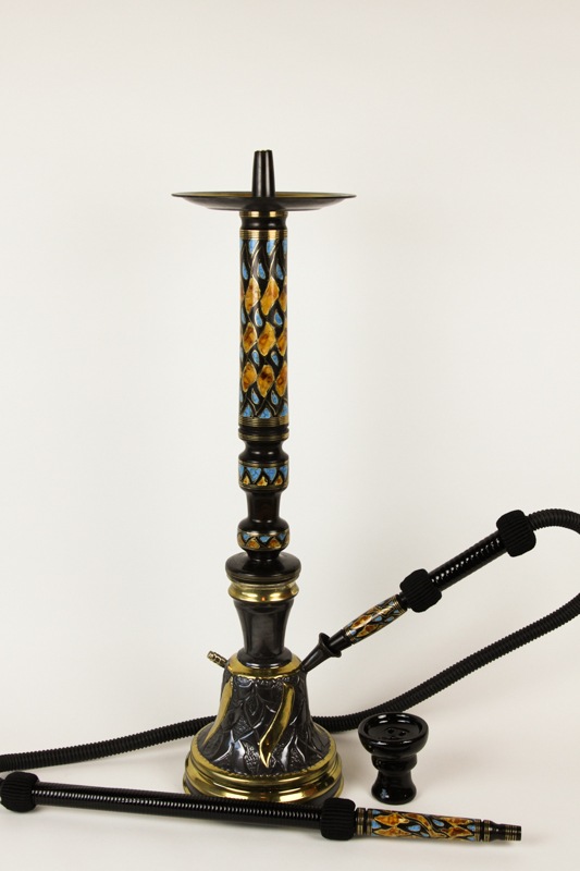 LIMITED EDITIONFarida Hookahs Real Turquoise Ebony StemCեաꥢ륿ܥˡ(ɡ﫥ƥ   75cm