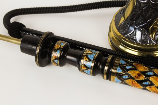 LIMITED EDITIONFarida Hookahs Real Turquoise Ebony StemCեաꥢ륿ܥˡ(ɡ﫥ƥ   75cm