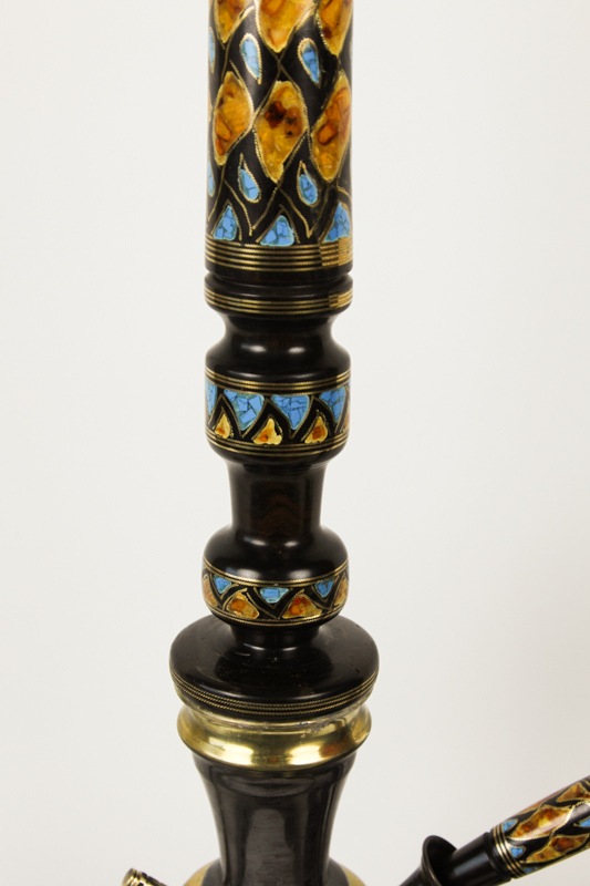 LIMITED EDITIONFarida Hookahs Real Turquoise Ebony StemCեաꥢ륿ܥˡ(ɡ﫥ƥ   75cm