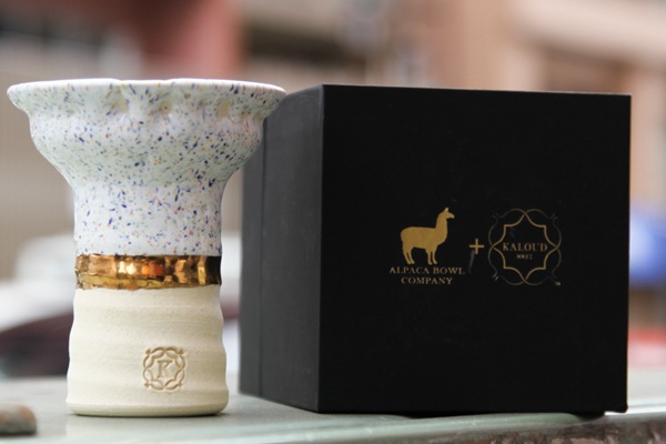 Kaloud ×Alpaca】Limited Edition Bowls 18k Gold(White 