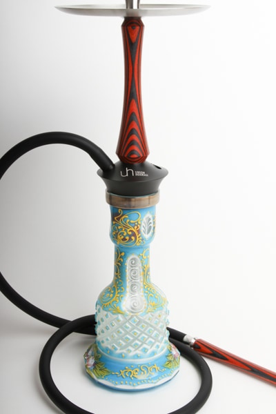 ��NEW��UNION Hookah��Sleek"��˥���ա���"���꡼���ɡ�Orange&3D Base Blue��55cm