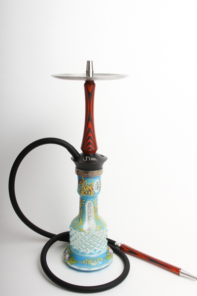 ��NEW��UNION Hookah��Sleek"��˥���ա���"���꡼���ɡ�Orange&3D Base Blue��55cm