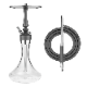 ��NEW��HOOB HOOKAHS ��Mars Mini Pro�� �ա��֥ա��� �ޡ����ߥ˥ץ� 50cm ��Space Grey��