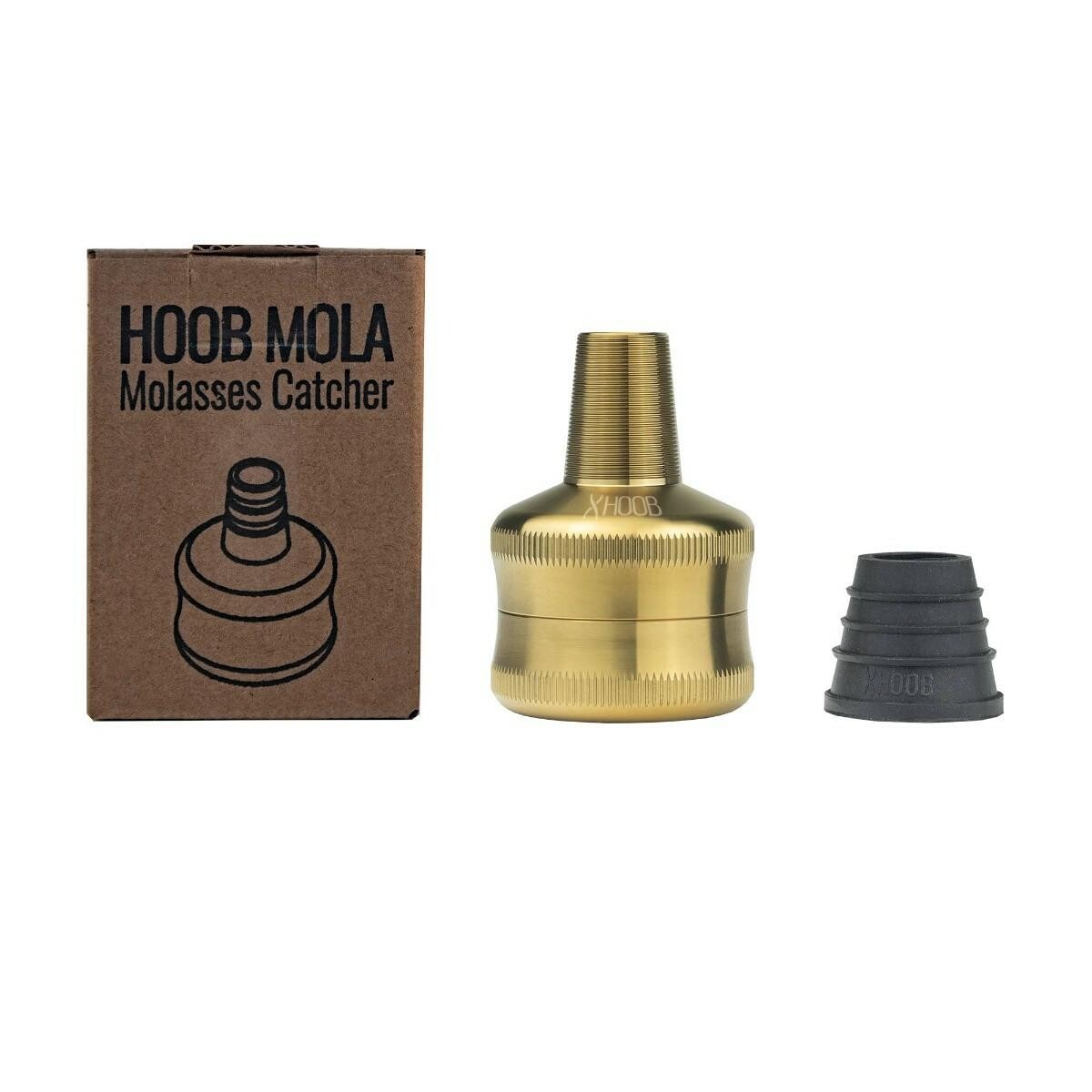 ��NEW��HOOB HOOKAHS Hoob Mola | Molasses Catcher �ա��֥ա��� ���å�������å��㡼 (GOLD��