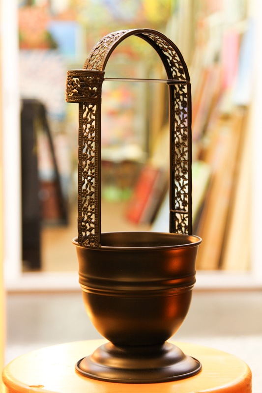 �ޥåȥ֥�å����㥳����ۥ�������쥿����Stainless Charcoal  Holder 36cm(Black)