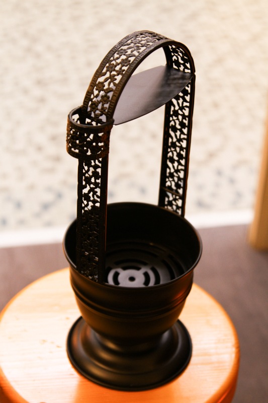 �ޥåȥ֥�å����㥳����ۥ�������쥿����Stainless Charcoal  Holder 36cm(Black)