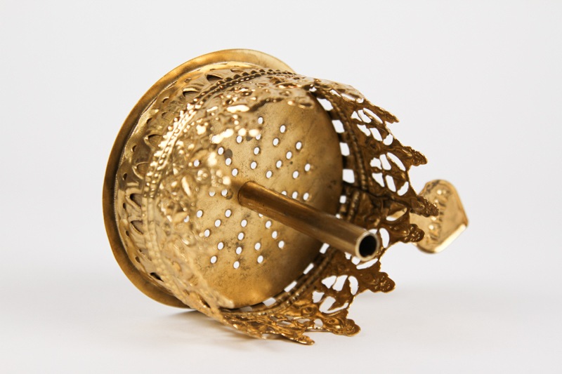 �� SALE��Omar Hookah" Heat Management "��Gold)���ޡ���ա���"�ҡ��ȥޥ͡������ȡ�(������ɡ�ľ��9.5cm