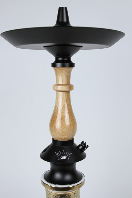 Regal Hookah ��Prince"V3 Egermann Bohemian Vase (24K) �꡼����ա������ץ�� 60cm��White��White Vase��