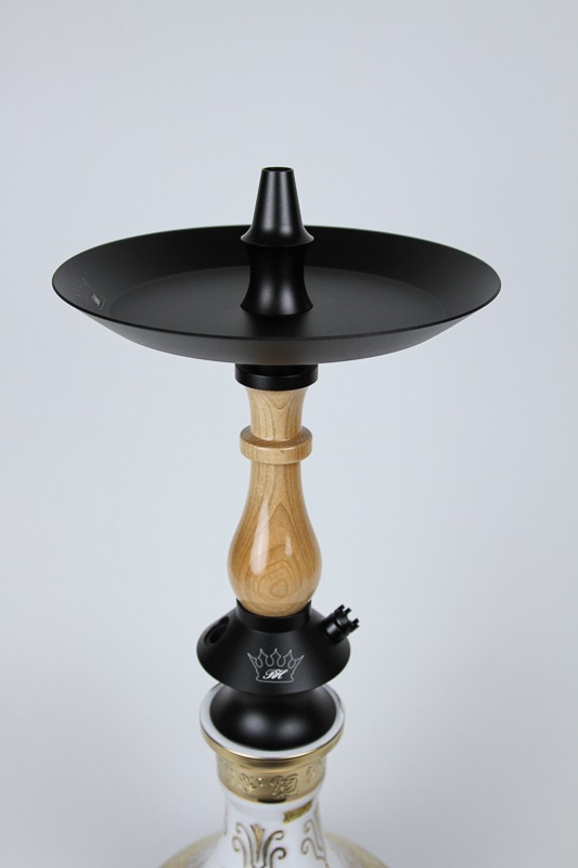 Regal Hookah ��Prince"V3 Egermann Bohemian Vase (24K) �꡼����ա������ץ�� 60cm��White��White Vase��