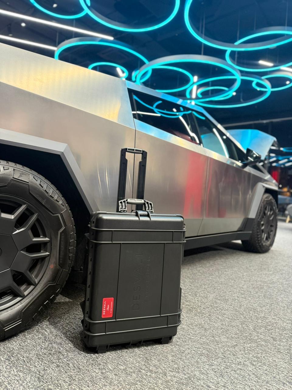 Desvall Hookah Classic 3 SS ���ƥ�쥹���ǥ������륯�饷�å�(Dot Blue &Purple)70cm