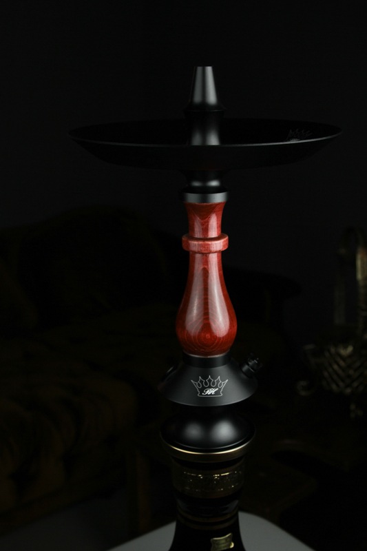 Regal Hookah ��Prince"V3 Egermann Bohemian Vase (24K) �꡼����ա������ץ�� 60cm��Red��Black Vase��