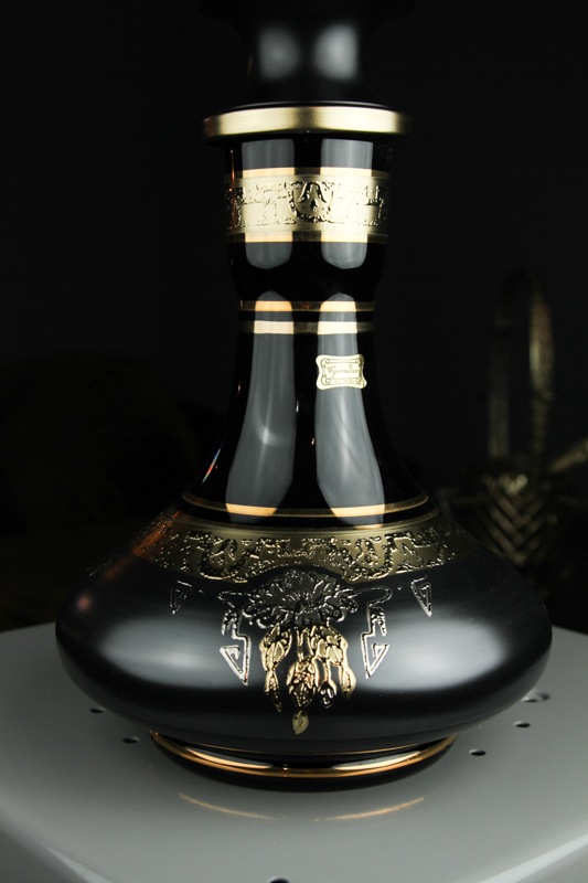 Regal Hookah ��Prince"V3 Egermann Bohemian Vase (24K) �꡼����ա������ץ�� 60cm��Red��Black Vase��