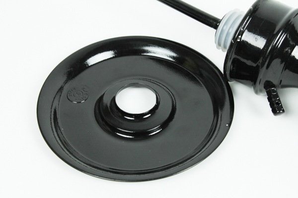 Farida Hookahs Kora Saucer  եաꥢ륦åɡBlack&Yellow80cm