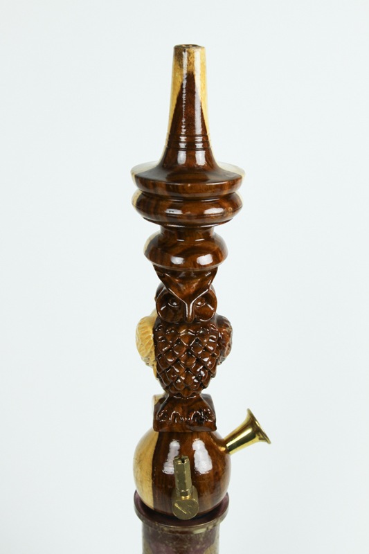 LIMITED EDITIONFarida Hookahs Owl3  եաɥեɡꥢ륦åɡʥ֥饹󥹥ƥ60cm