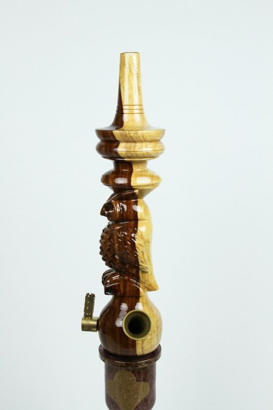 LIMITED EDITIONFarida Hookahs Owl3  եաɥեɡꥢ륦åɡʥ֥饹󥹥ƥ60cm