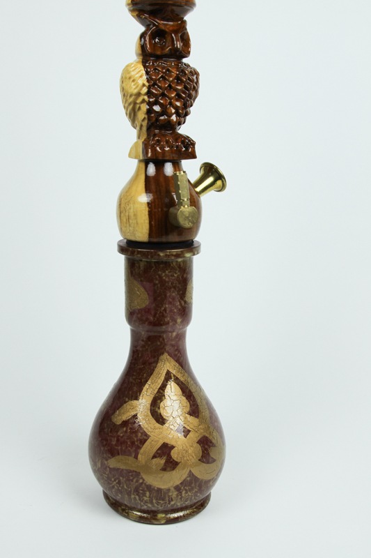 LIMITED EDITIONFarida Hookahs Owl3  եաɥեɡꥢ륦åɡʥ֥饹󥹥ƥ60cm