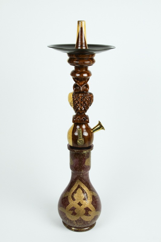 LIMITED EDITIONFarida Hookahs Owl3  եաɥեɡꥢ륦åɡʥ֥饹󥹥ƥ60cm