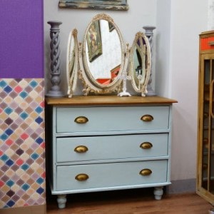 3�ʥɥ����Victorian Pine Drowers Painted in Laura Ashley)