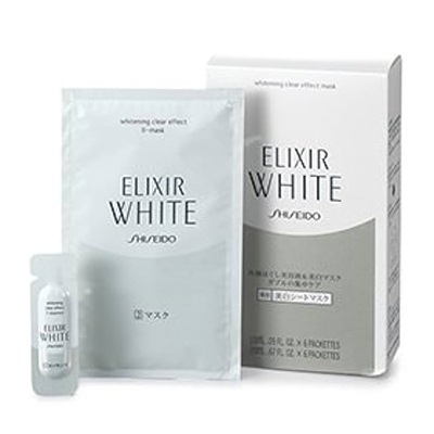 資生堂　エリクシール　ホワイト　クリアエフェクトマスク
