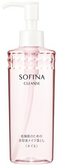 ソフィーナ　乾燥肌のための美容液メイク落とし　オイル　200ml