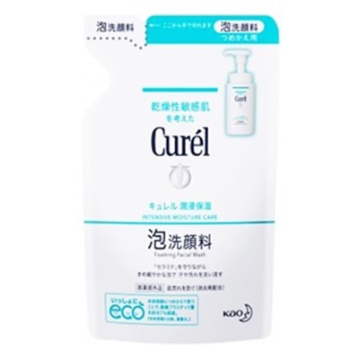 キュレル　潤浸保湿　泡洗顔料　つめかえ用　130ml