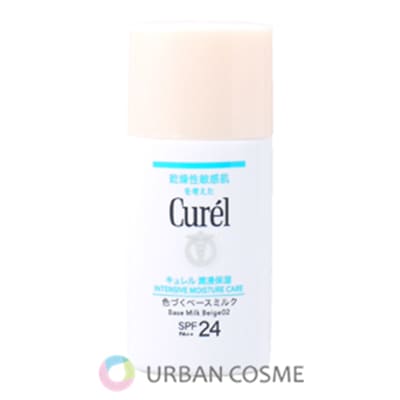 キュレル　潤浸保湿　色づくベースミルク　ベージュ　02　30ml