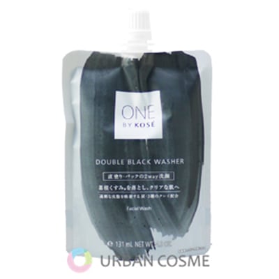 コーセー　ONE　BY　KOSE　ダブル　ブラック　ウォッシャー　140g