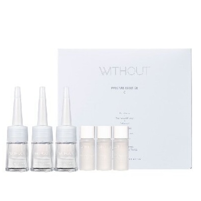 フェース　ウィズアウト　プレケアエッセンスC（1・2剤各3本）