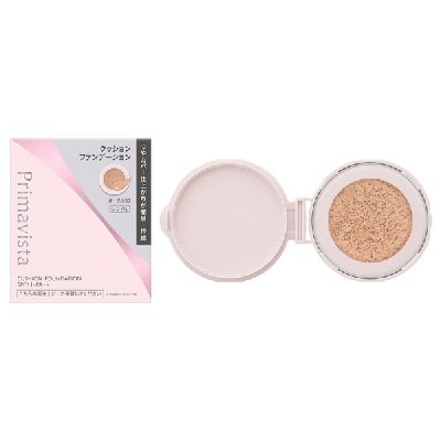 花王　プリマヴィスタ　グロウカバー　クッション（全3色）
