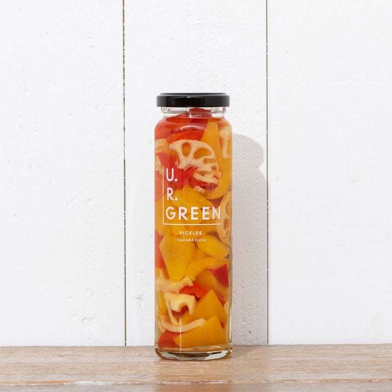 れんこんとパプリカ