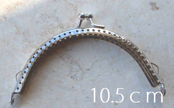 ◇Ku-126-3◇【口金】超特価品！！！丸型 縫い付けタイプ 10.5cm