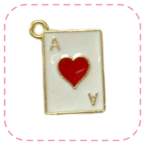 ◇C-72◇【チャーム】エースのトランプ 1個【梱包スペース0】 | ◇金具