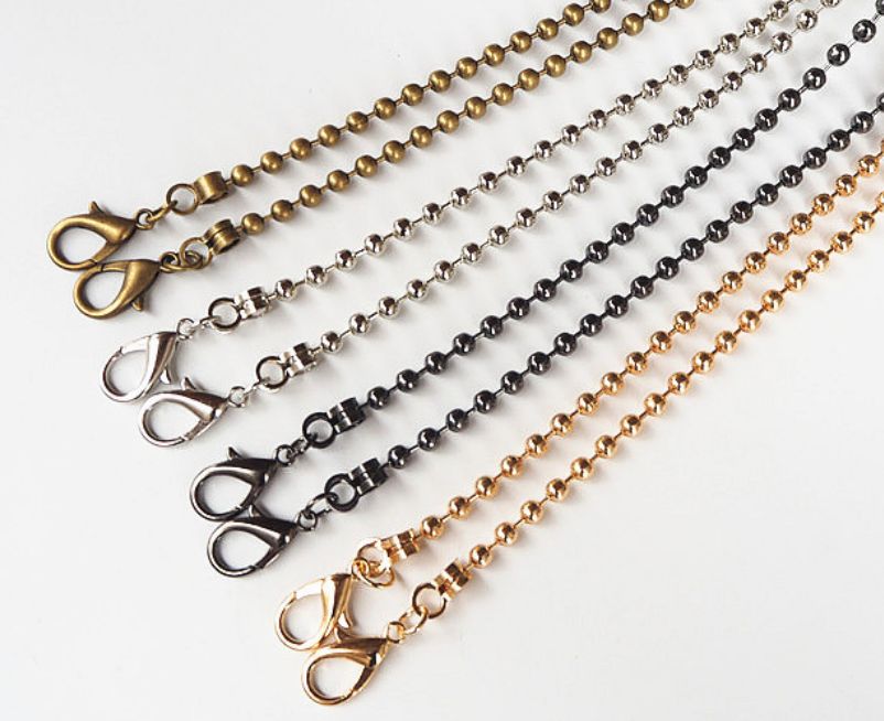 ◇Ku-38◇【金属持ち手】ボールチェーン風のぽこぽこ可愛い肩下げ持ち