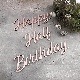 ߥ顼 쥿ХʡHappyBirthdayۥԥ󥯥ɡ
