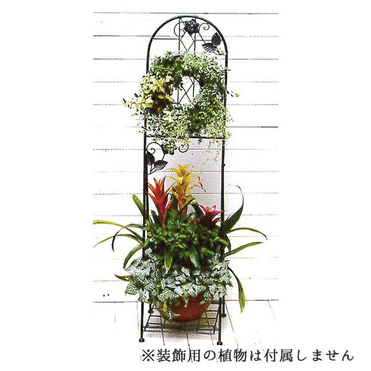 レトロ　花柄スタンド フラワースタンド ハンギング 専用【スタンド09】120cm大型 送料無料