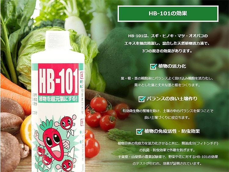 ��ʪ���ߥ�ߥ븵���ˤʤ롪����HB-101 100ml�����ե����� HB-101 ��ʪ���Ϻ� 100cc 