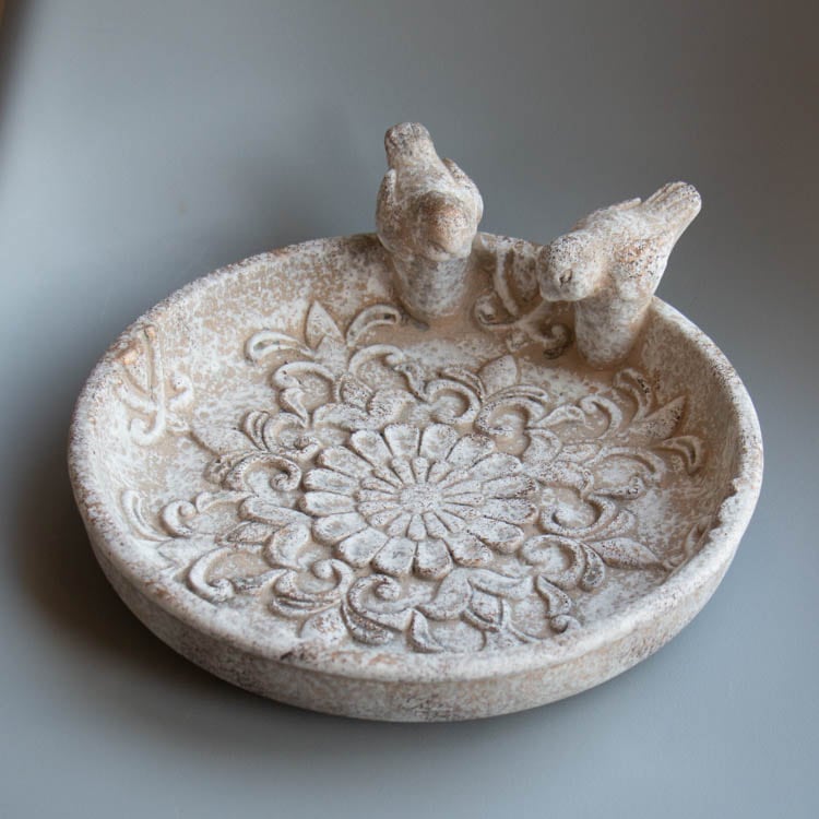 テラコッタ バードバス