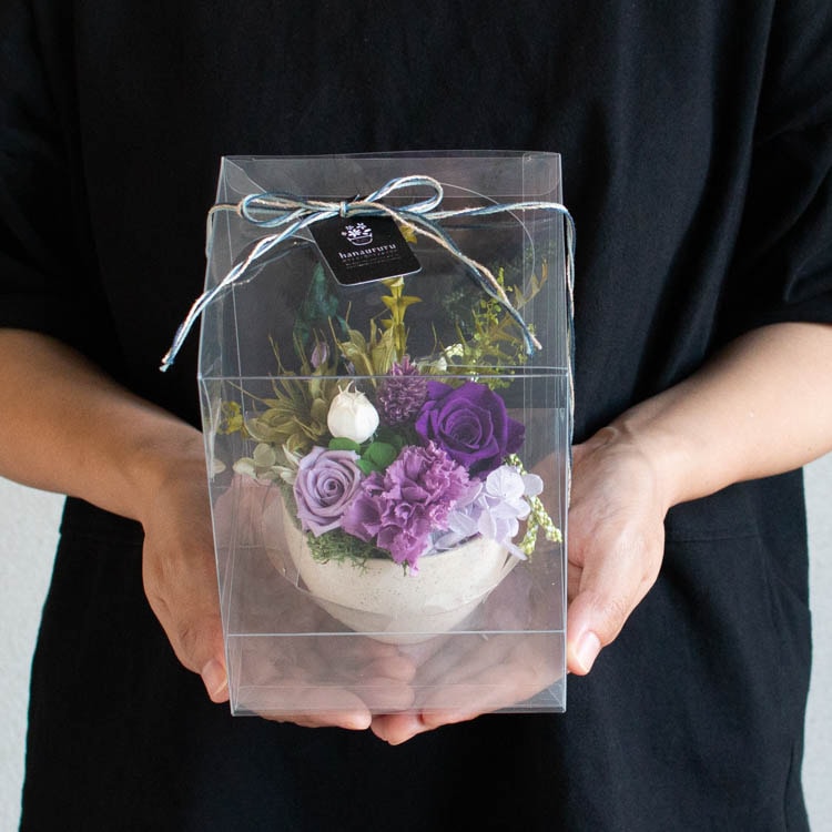 プリザーブドフラワー ケース入り【京紫-きょうむらさき-】 | イベント