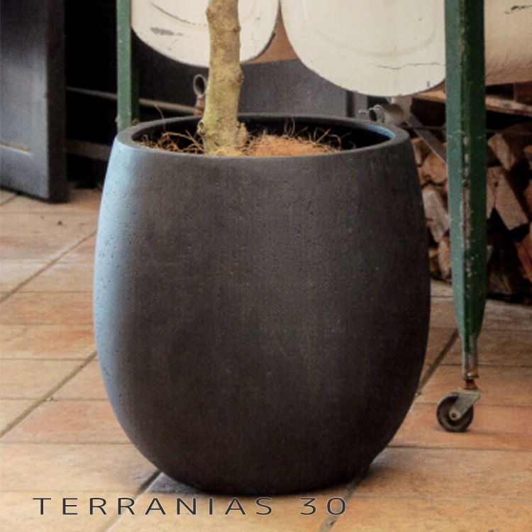 植木鉢 大型 テラニアス バルーン Φ30【EB-TB3030】 TERRANIAS