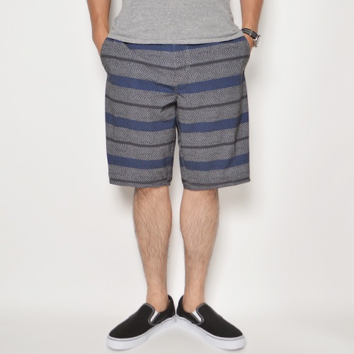 Vans/Lapaz Surf-N-Short（バンズ ボードショーツ）グレー×ネイビー 