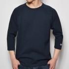 Champion/T1011 3/4Sleeve Raglan T-Shirt（チャンピオン ラグランTシャツ）ネイビー [n-9781]|無地 Ｔシャツ|ショートスリーブTシャツ