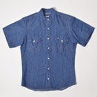 WranglerUS/Stand Collar Denim Western Shirtʥ󥰥顼ߥ ǥ˥०󥷥ġ˥ǥ [a-0129]